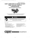 0323-0523-0823 & 1023 Series Lubricated Vacuum Pumps and Compressors Operation & Maintenance Manual